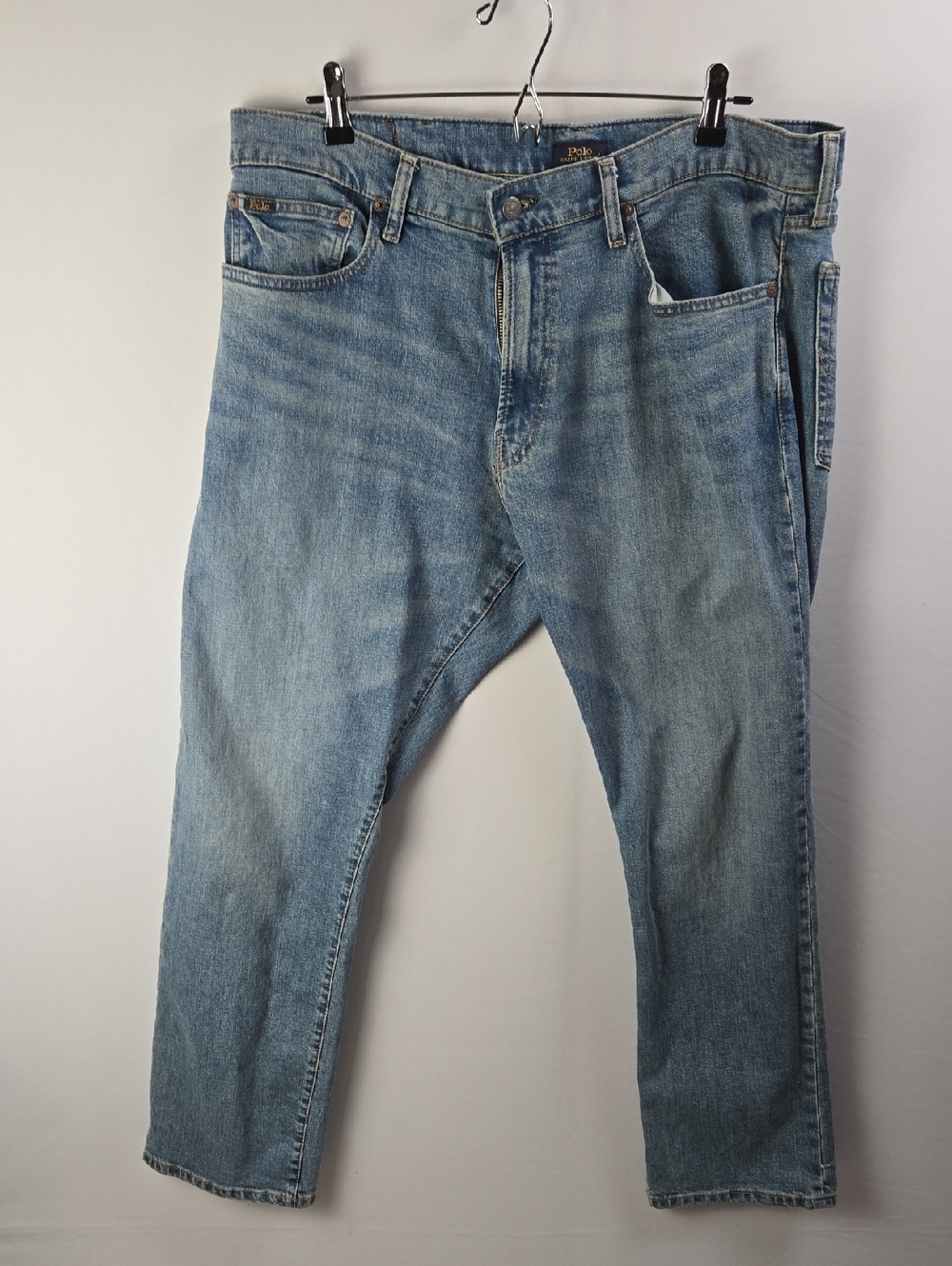Polo Ralph Lauren Men's Light Denim Relaxed Fit Jeans Sz 38x32